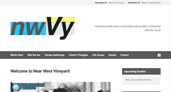 Desktop Screenshot of nearwestvineyard.org